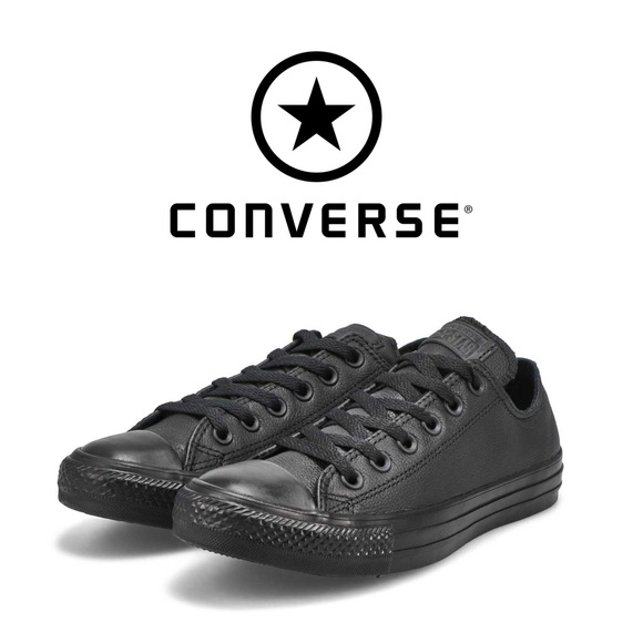 Converse Shoes - Converse Chuck Taylor All Star Leather in Black